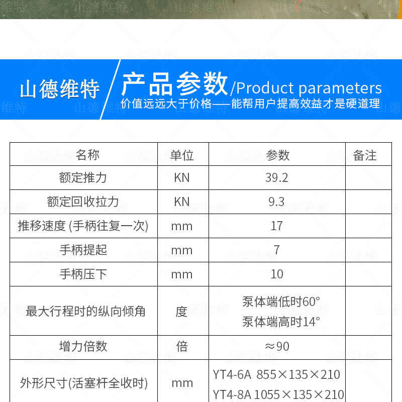 8A推溜器参数