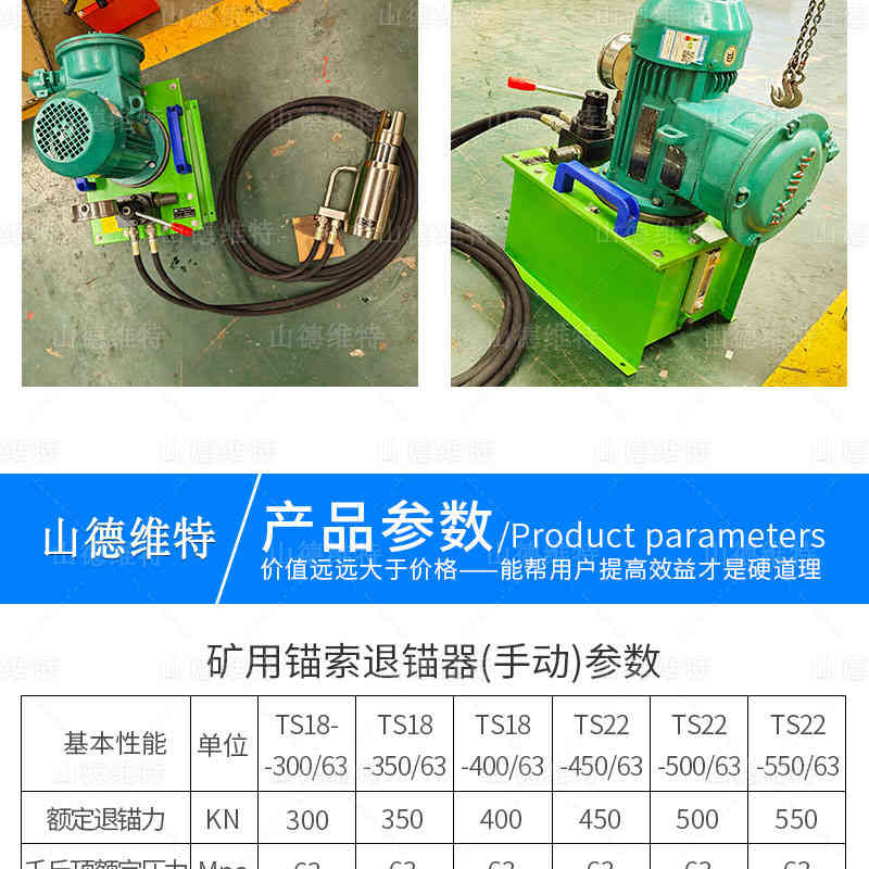 电动锚索退锚器图片